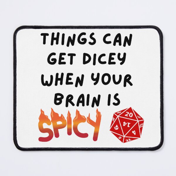 Item preview, Spicy Dice designed and sold by Meredith Makes Art.