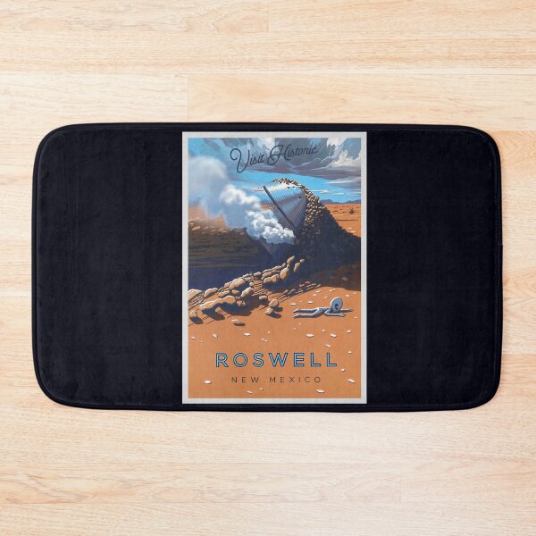 Item preview, Roswell Travel Poster designed and sold by spicoli13design.