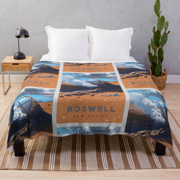 Item preview, Roswell Travel Poster designed and sold by spicoli13design.