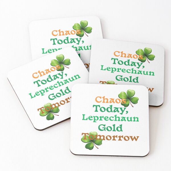 Item preview, One Lucky Teacher Spreading Knowledge & Luck designed and sold by PrintSparkDesigns.