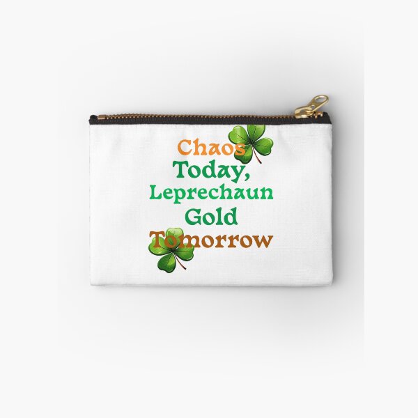 Item preview, One Lucky Teacher Spreading Knowledge & Luck designed and sold by PrintSparkDesigns.