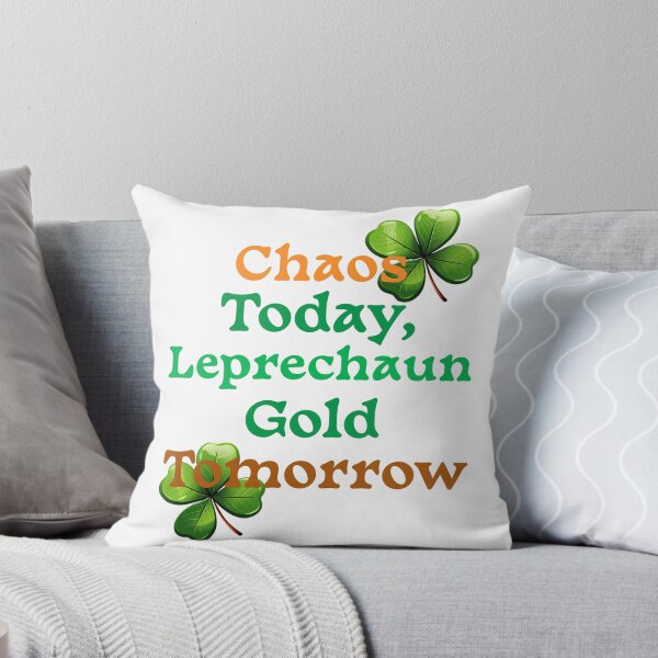 Item preview, One Lucky Teacher Spreading Knowledge & Luck designed and sold by PrintSparkDesigns.