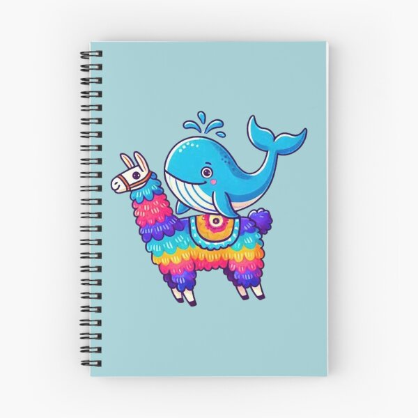 Item preview, Blue Whale Riding Llama designed and sold by Myra365Art.