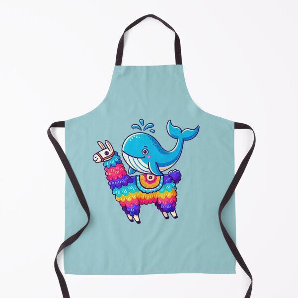 Item preview, Blue Whale Riding Llama designed and sold by Myra365Art.