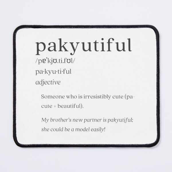 Item preview, Dictionary: pakyutiful designed and sold by nature. electrified..