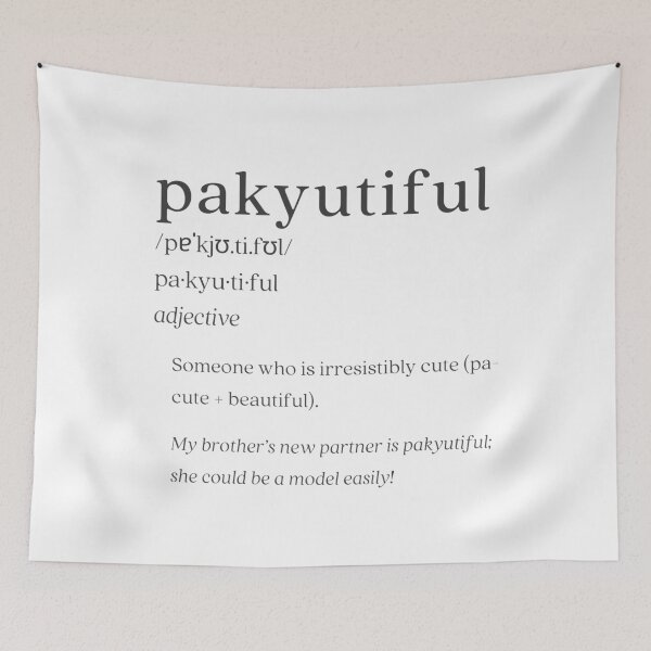 Item preview, Dictionary: pakyutiful designed and sold by nature. electrified..