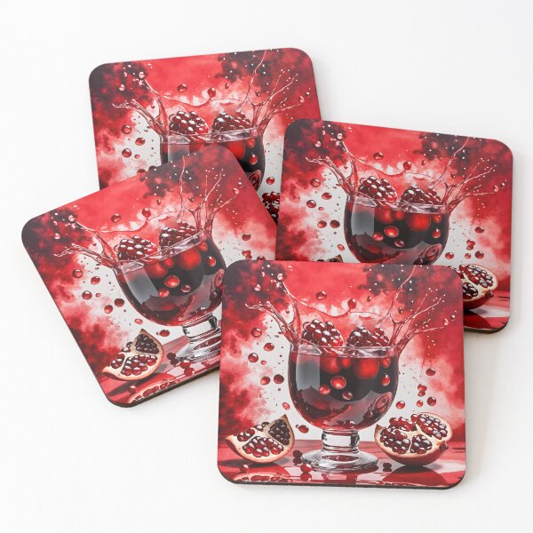 Item preview, Pomegranate Splash, Ai Generated Art  designed and sold by ACC .