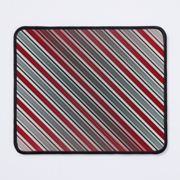 Item preview, Candy Cane Dreams: Red and Silver Diagonal Stripes designed and sold by Patternair.