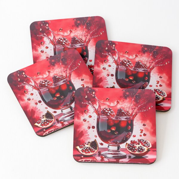 Item preview, Pomegranate Splash, Ai Generated Art  designed and sold by ACC .