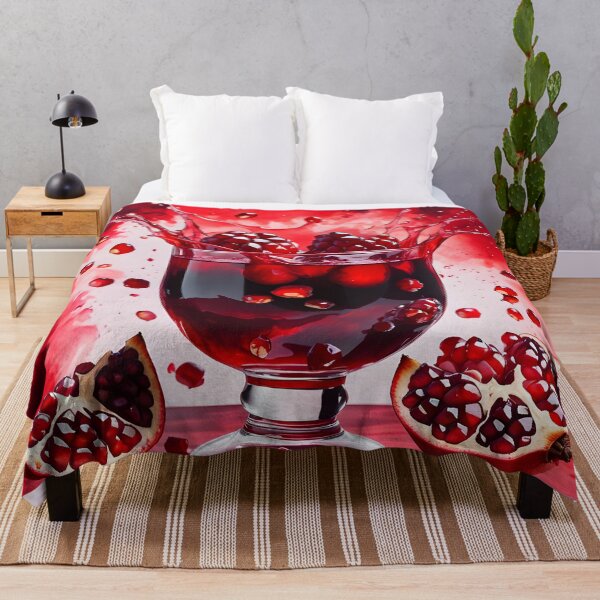 Item preview, Pomegranate Splash, Ai Generated Art designed and sold by ACC .