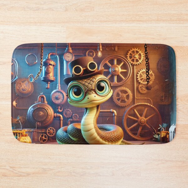 Item preview, Steampunk Vine Snake designed and sold by Sillytoe.