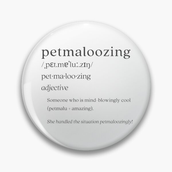 Artikelvorschau, Wörterbuch: petmaloozing entworfen und verkauft von nature. electrified..
