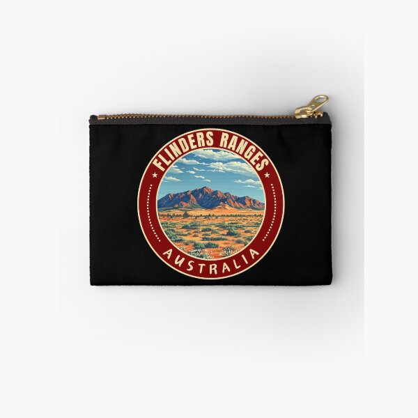 Item preview, Flinders Ranges in South Australia Retro Travel Art Emblem designed and sold by MaateoDesign.