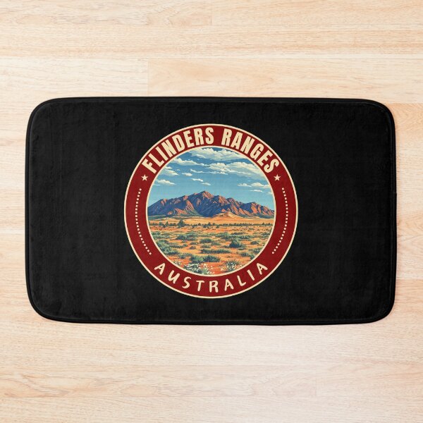 Item preview, Flinders Ranges in South Australia Retro Travel Art Emblem designed and sold by MaateoDesign.