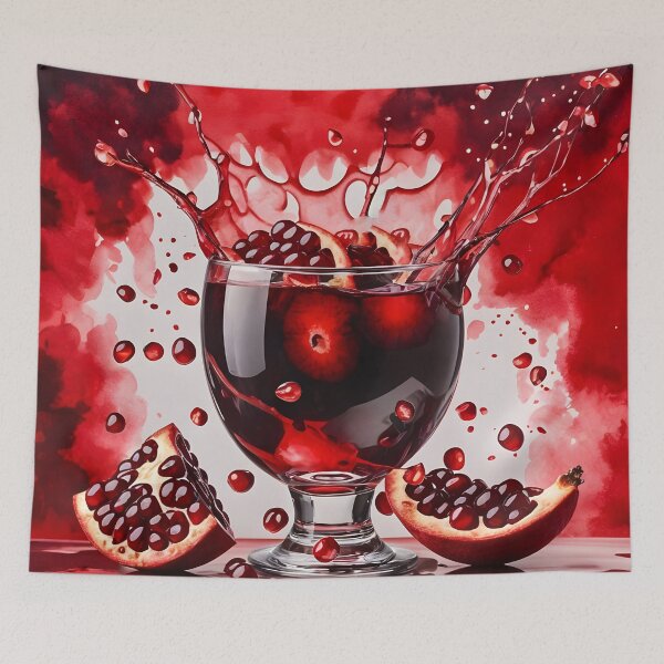 Item preview, Pomegranate Splash, Ai Generated Art  designed and sold by ACC .