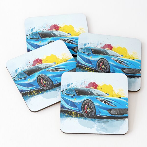 Item preview, Ferrari 812 Superfast competizione Azzurro Blue V designed and sold by AutoPopStudio.