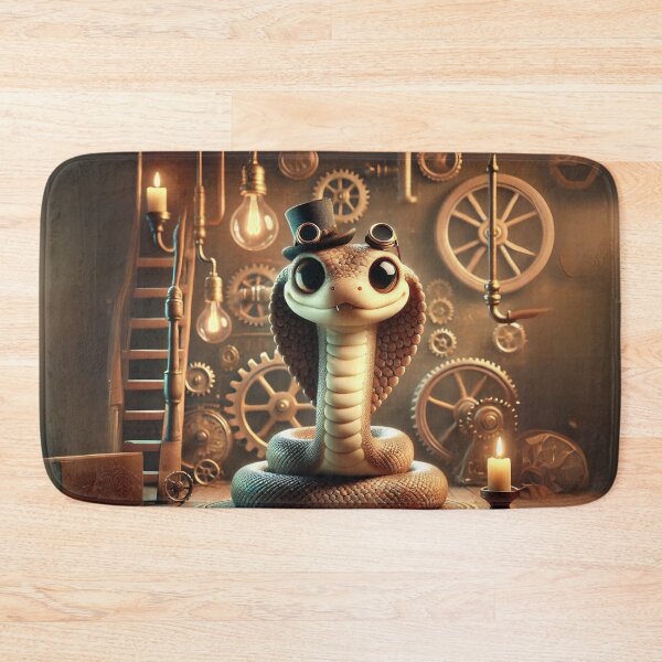 Item preview, Steampunk Viper Boa designed and sold by Sillytoe.