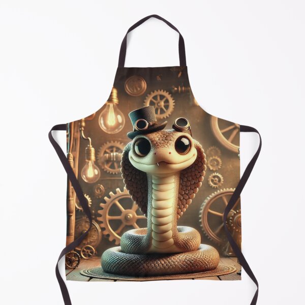 Item preview, Steampunk Viper Boa designed and sold by Sillytoe.