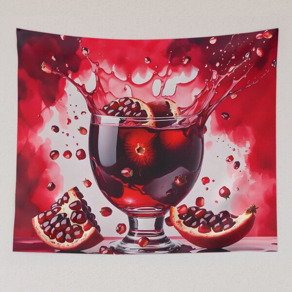 Item preview, Pomegranate Splash, Ai Generated Art  designed and sold by ACC .