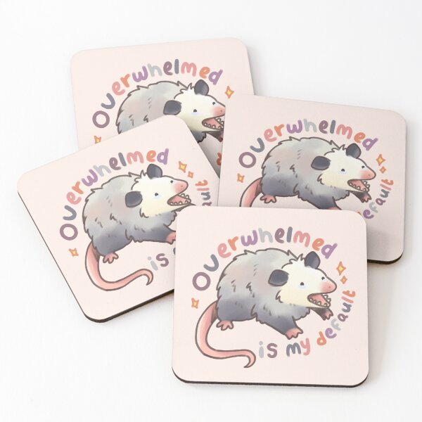 Item preview, Opossum is overwhelmed  designed and sold by Mayarartsy.