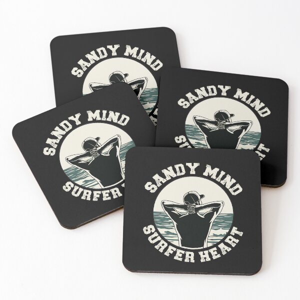 Item preview, Sandy Mind, Surfer Heart - Beach Lover Quote designed and sold by GRABAPSHOP.