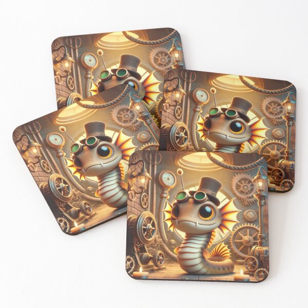 Item preview, Steampunk Fish with Top Hat designed and sold by Sillytoe.