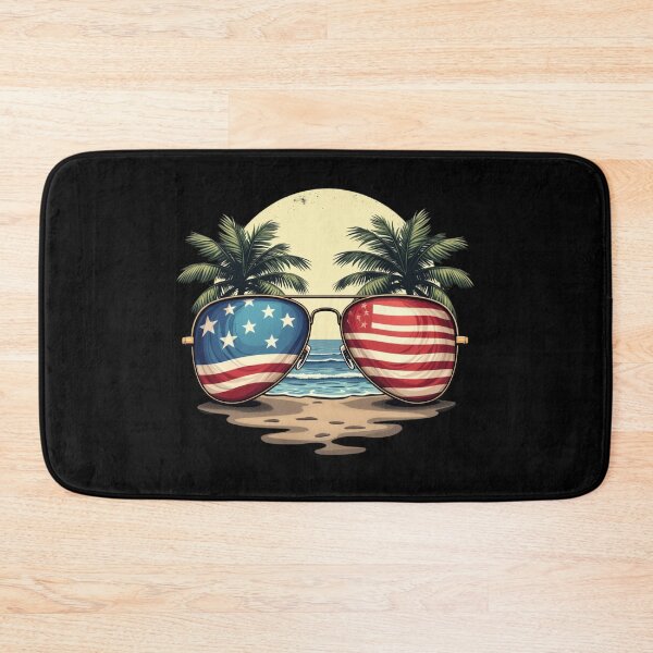Item preview, Sunglasses with lenses featuring the American flag designed and sold by jkrphoto.