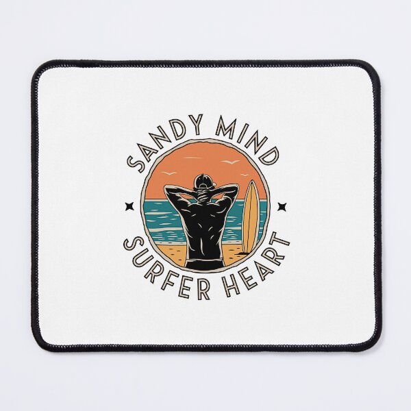 Item preview, Sandy Mind, Surfer Heart - Beach Lover Quote designed and sold by GRABAPSHOP.