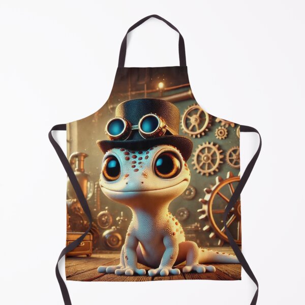 Item preview, Steampunk Virgin Islands Dwarf Gecko designed and sold by Sillytoe.