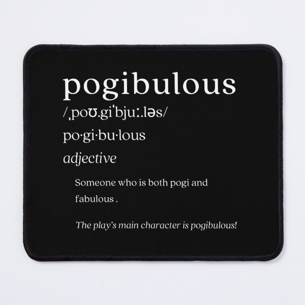Item preview, Dictionary: pogibulous designed and sold by nature. electrified..