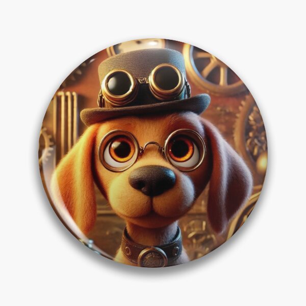 Item preview, Steampunk Vizsla designed and sold by Sillytoe.