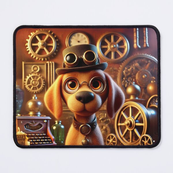 Item preview, Steampunk Vizsla designed and sold by Sillytoe.