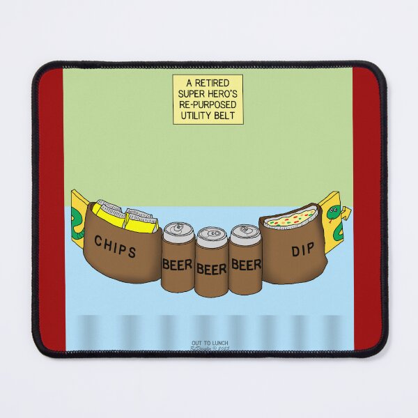 Item preview, A Retired Super Hero's Repurposed Utility Belt designed and sold by Out to Lunch Cartoons and More.
