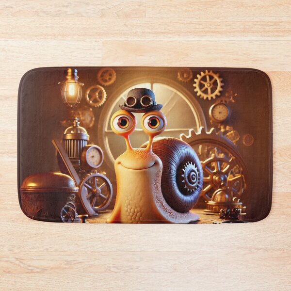 Item preview, Steampunk Volcano Snail designed and sold by Sillytoe.