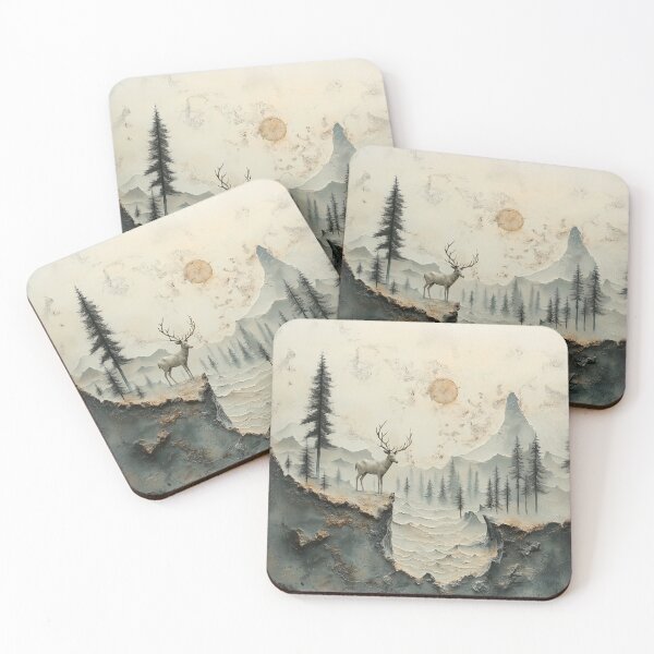 Item preview, Misty Wilderness designed and sold by Graphoteka.