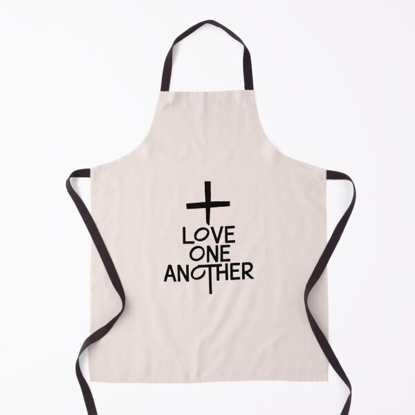 Item preview, Love One Another – Christian Encouragement Calligraphy Bible Verse Art designed and sold by KnitLuv.
