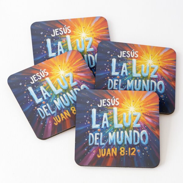 Item preview, JESÚS LA LUZ DEL MUNDO Juan 8:12 | Spanish Christian Design designed and sold by NombresDeJesus.