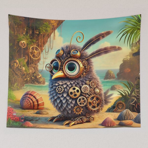 Item preview, Steampunk Waimanu designed and sold by Sillytoe.