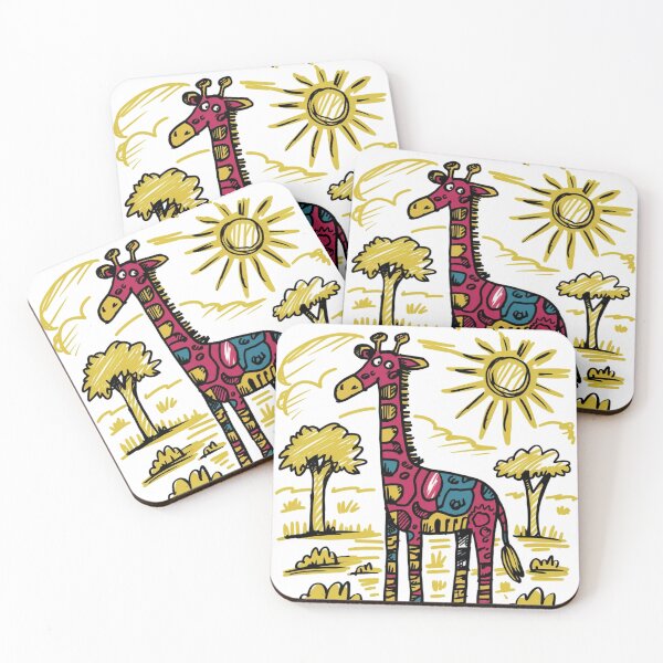 Item preview, Giraffe designed and sold by Wild-way Art.