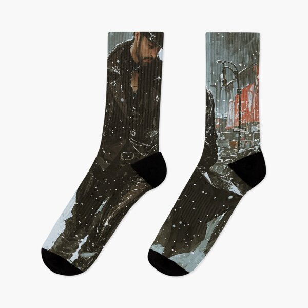 Item preview, Ethereal Shadows in a Winter Cityscape designed and sold by oanaunciuleanu.