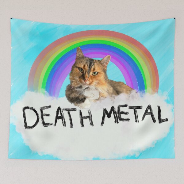 Item preview, Death metal tortie designed and sold by TicaCreations.