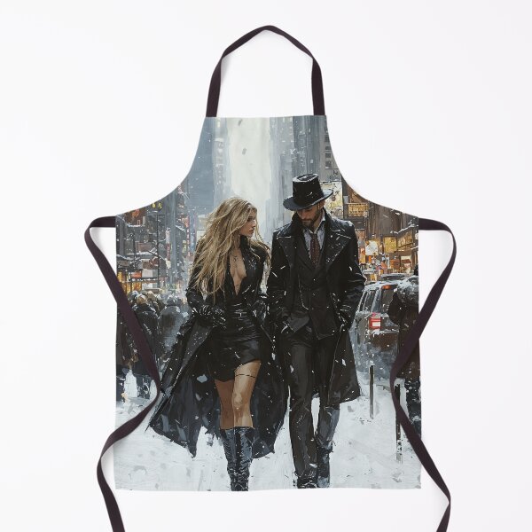 Item preview, Ethereal Shadows in a Winter Cityscape designed and sold by oanaunciuleanu.