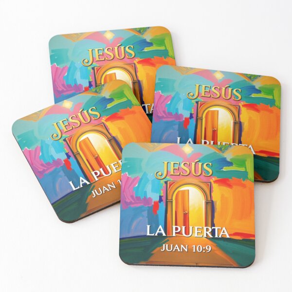 Item preview, JESÚS LA PUERTA Juan 10:9 | Spanish Bible Art designed and sold by NombresDeJesus.