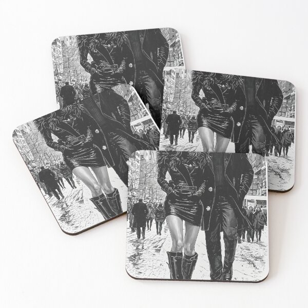 Item preview, Ethereal Shadows in a Winter Cityscape designed and sold by oanaunciuleanu.
