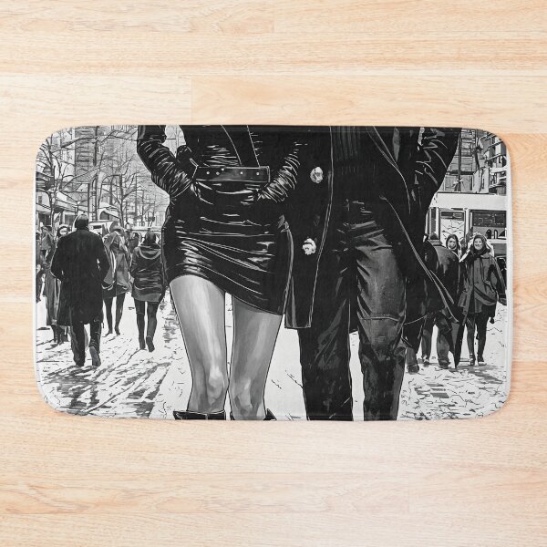 Item preview, Ethereal Shadows in a Winter Cityscape designed and sold by oanaunciuleanu.