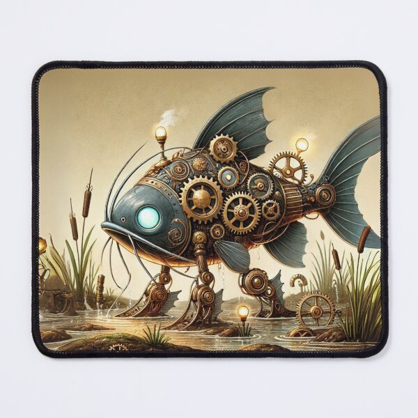 Item preview, Steampunk Walking Catfish designed and sold by Sillytoe.
