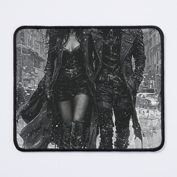 Item preview, Ethereal Shadows in a Winter Cityscape designed and sold by oanaunciuleanu.