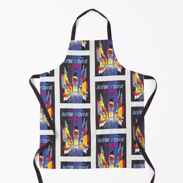 Item preview, Fly TWA New York retro poster by David Klein designed and sold by TeeARTHY.