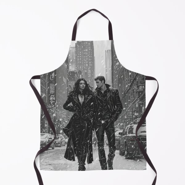 Item preview, Ethereal Shadows in a Winter Cityscape designed and sold by oanaunciuleanu.