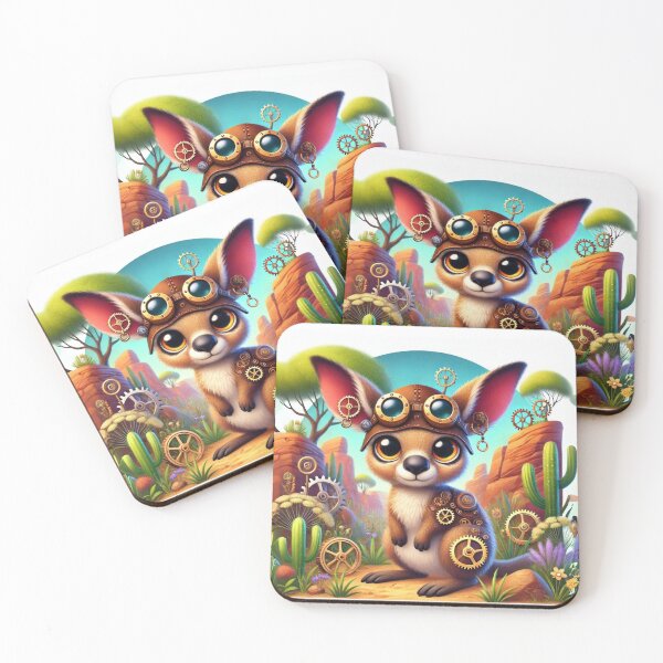 Item preview, Steampunk Wallaby designed and sold by Sillytoe.